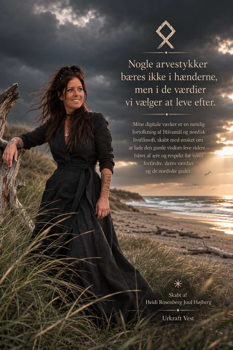 URKRAFT VEST Heidi Højbergs originale værker
