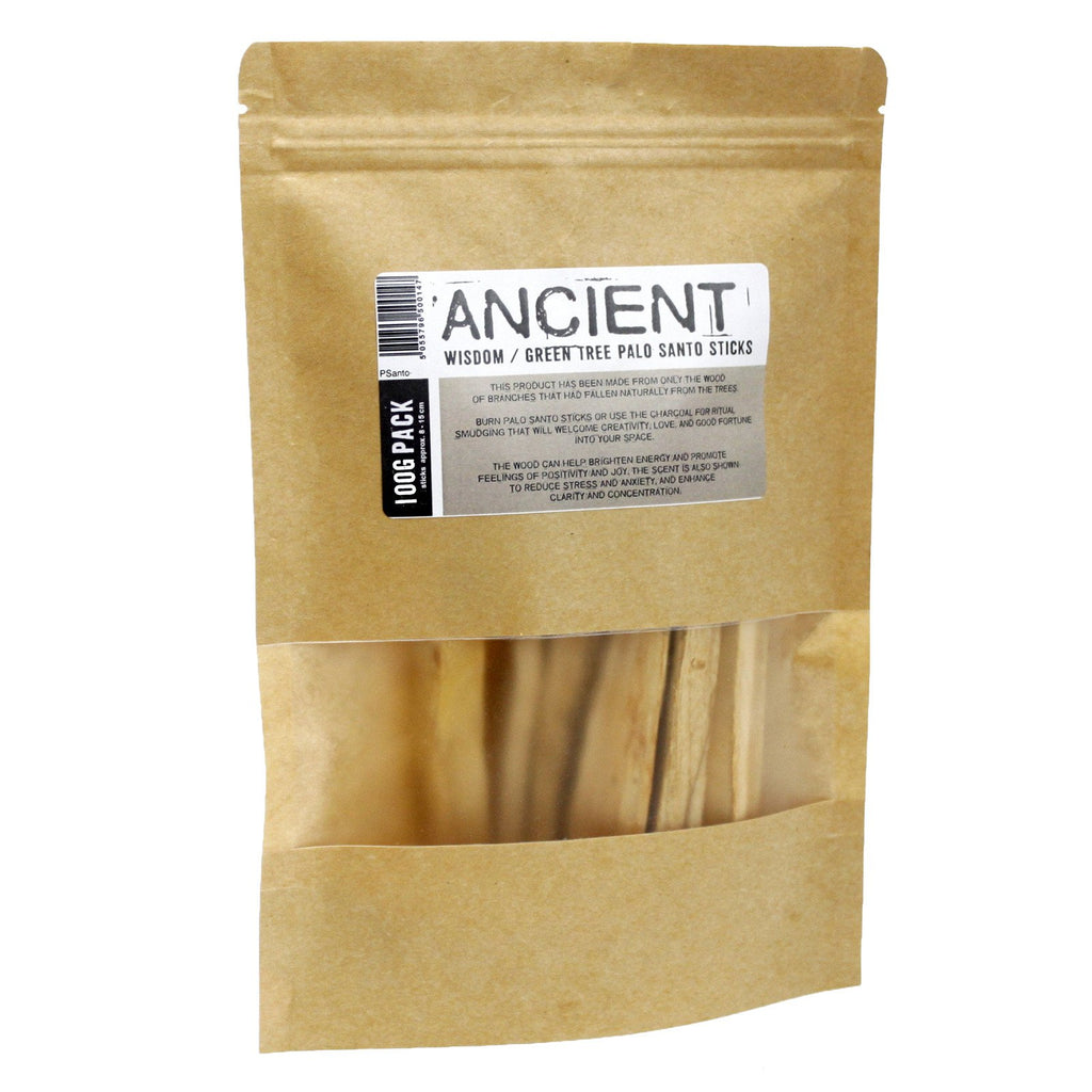 100 g Green Tree Palo Santo Sticks – Holy Wood fra Peru & Ecuador