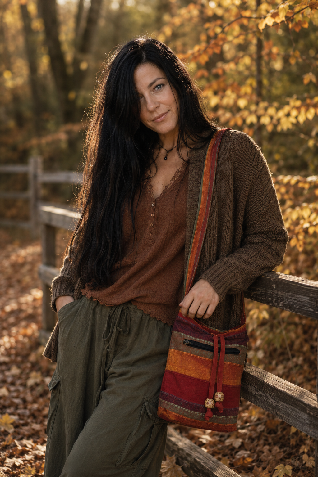 Nepal Sling Bag · Aftenrøde