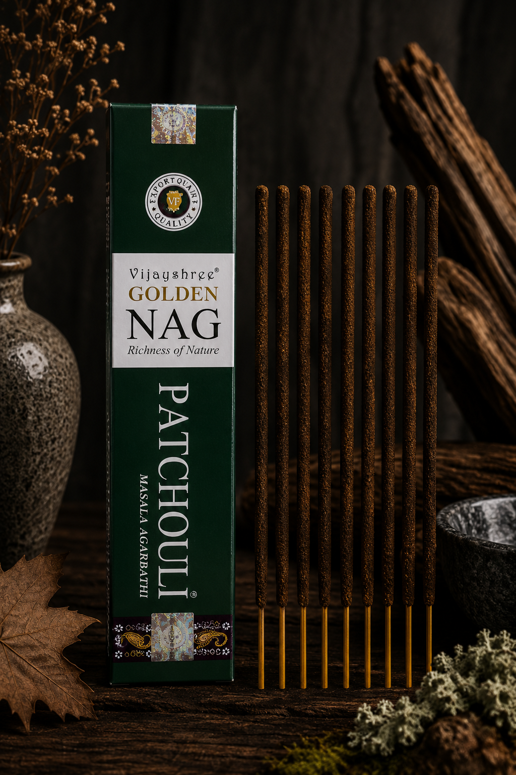 Golden Nag Patchouli