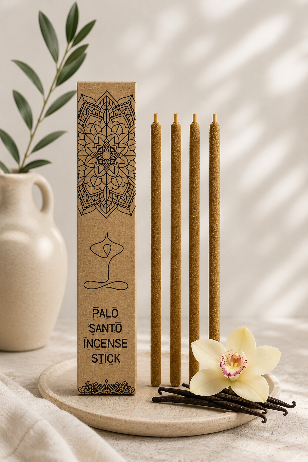 Palo Santo Røgelsespinde – Vanilje