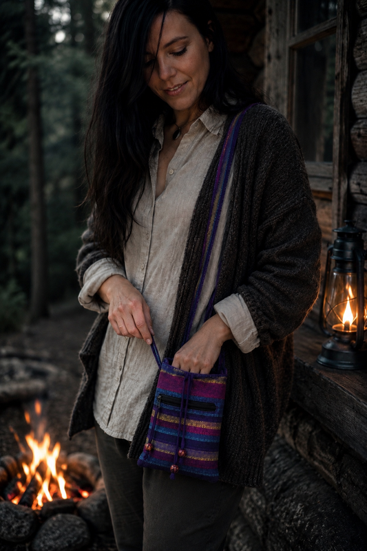 Nepal Sling Bag · Vilde Blomster