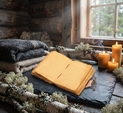 The Book of Untold Stories Læderjournal