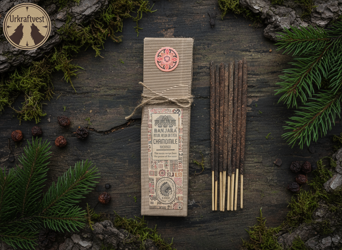 Banjara Chamomile – Naturlige røgelsespinde