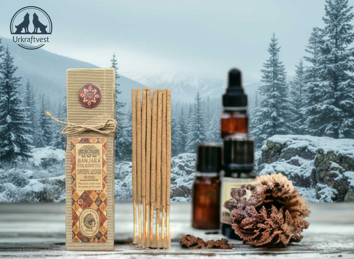 Banjara Sandalwood – Naturlige Røgelsespinde