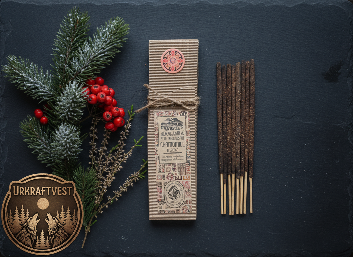 Banjara Chamomile – Naturlige røgelsespinde