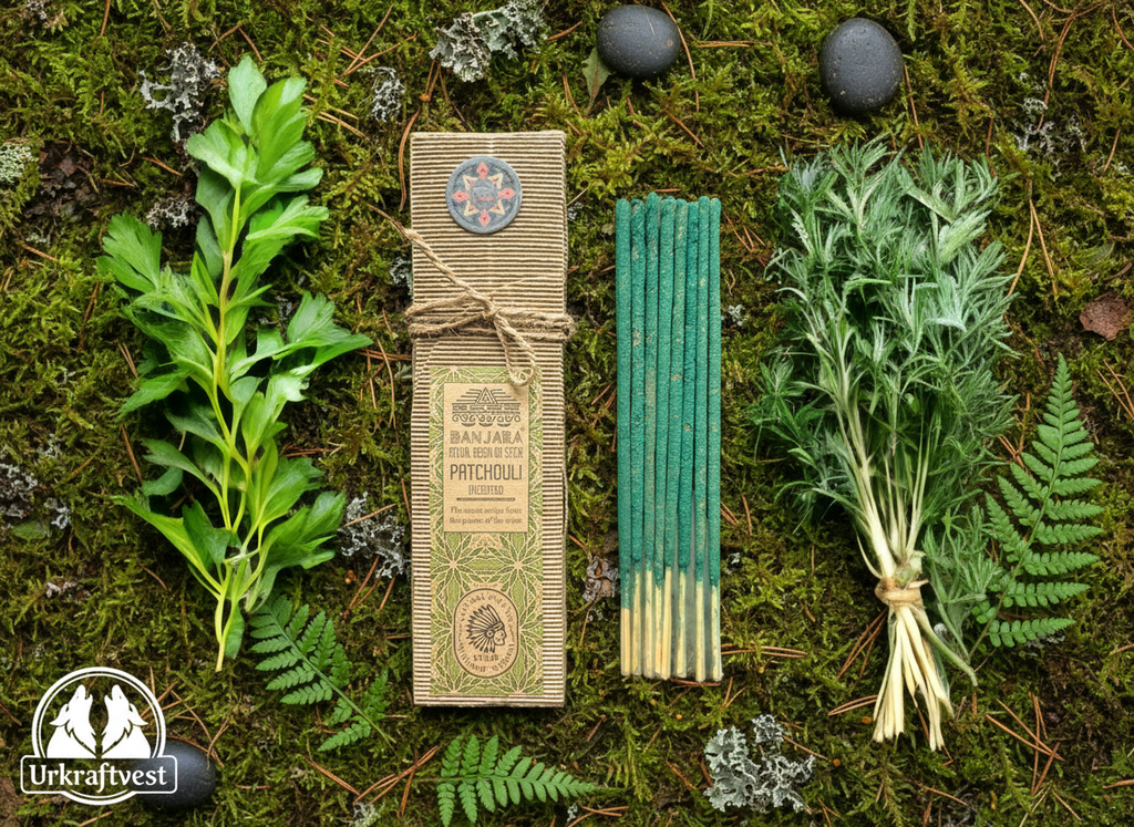 Banjara Patchouli – Naturlige røgelsespinde