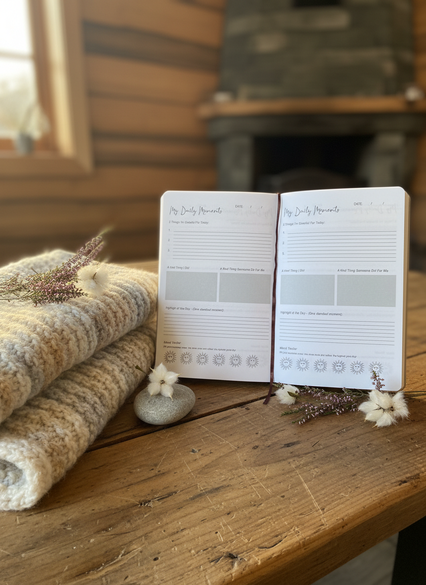 Sort & Sølv Taknemmeligheds Journal