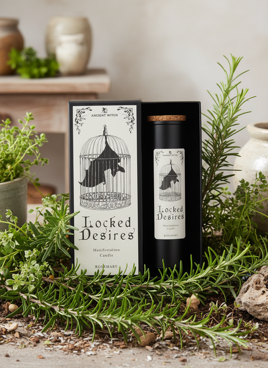 Locked Desires– Ritual Candle