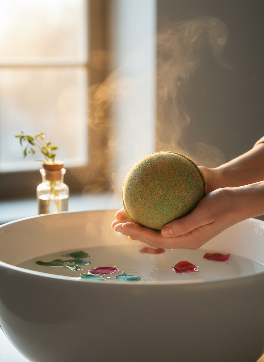 Jumbo Hawaiian Mango Badebombe.