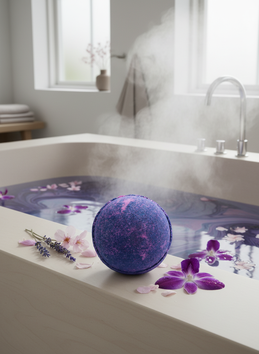 Jumbo  Badebombe Yorkshire Violet