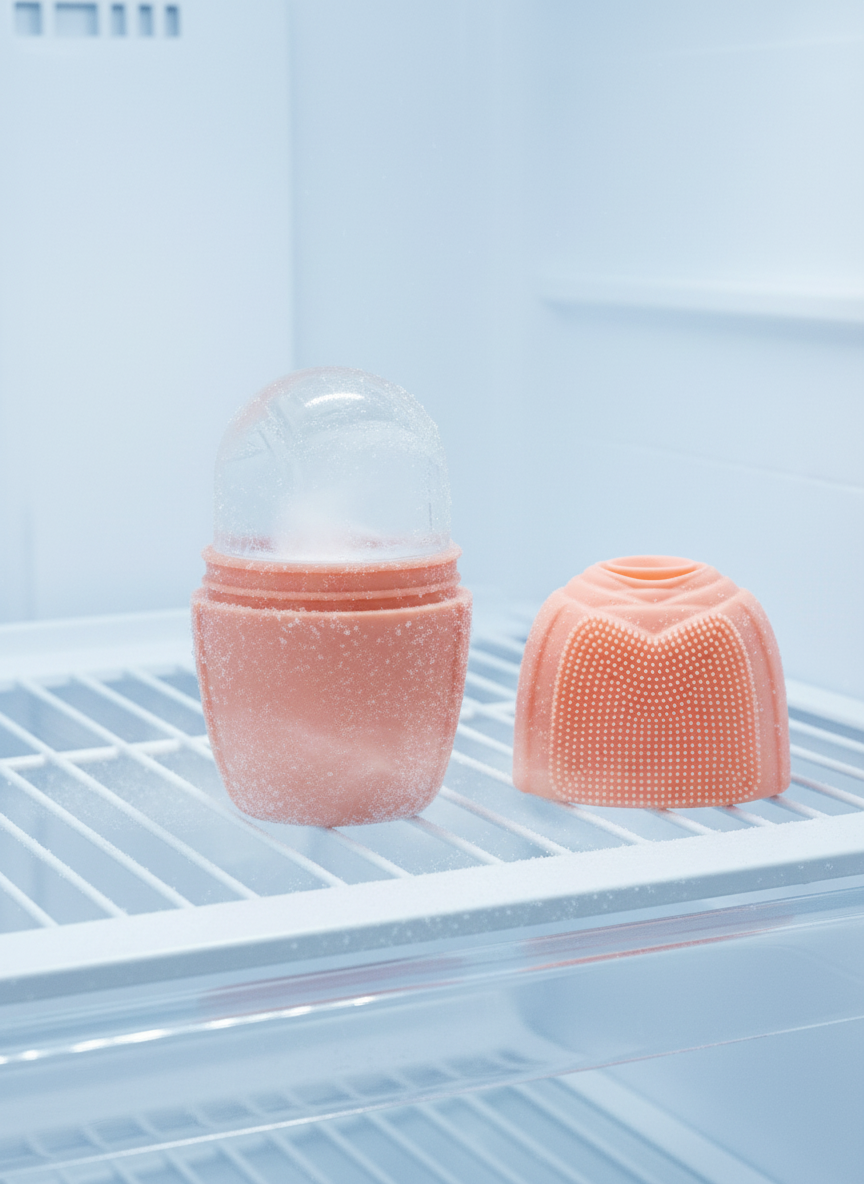 Ice Face Roller – Peach