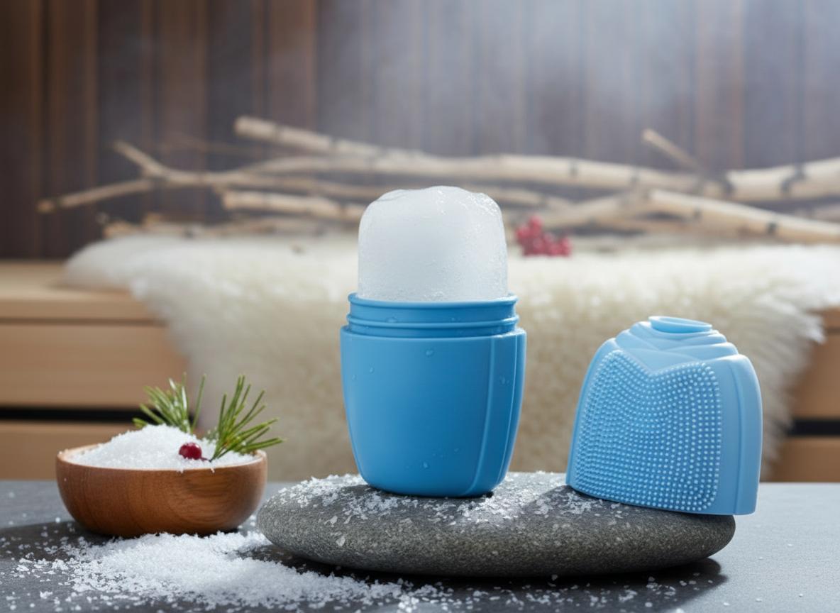 Ice Face Roller – Blue