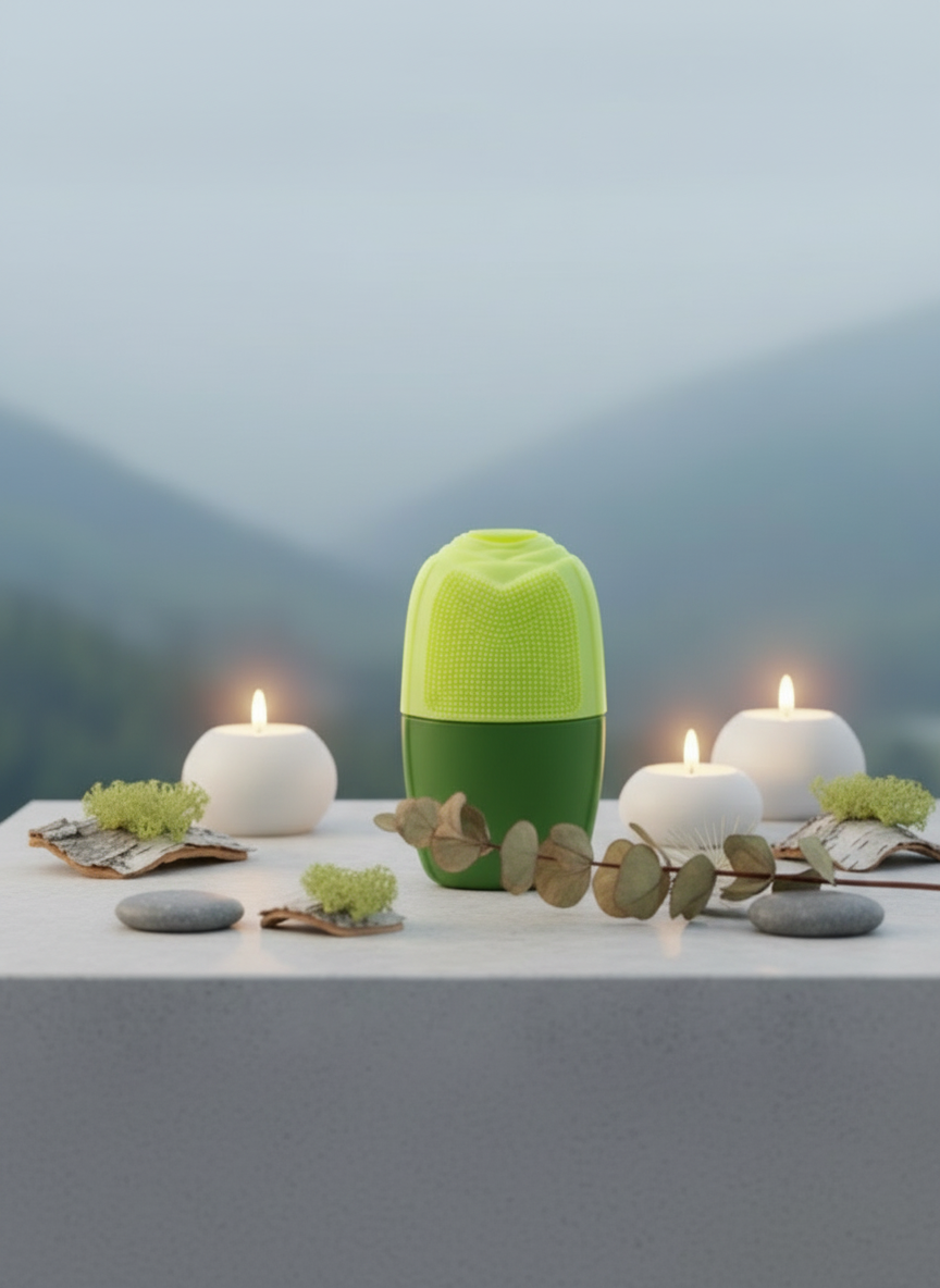 Ice Face Roller – Green