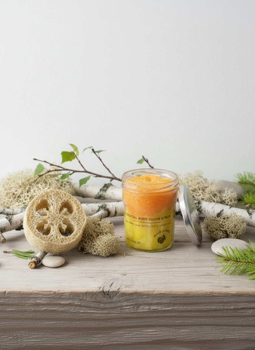 Sugar Body Scrub – Peach Sangria (300 g)