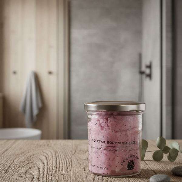 Sugar Body Scrub – Strawberry Rum (300 g)