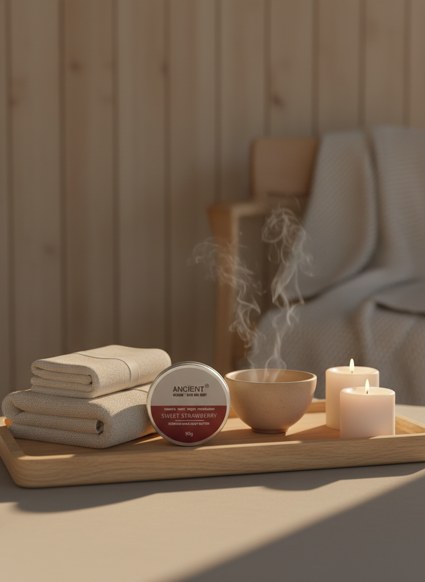 Scented Shea Body Butter – Sweet Strawberry