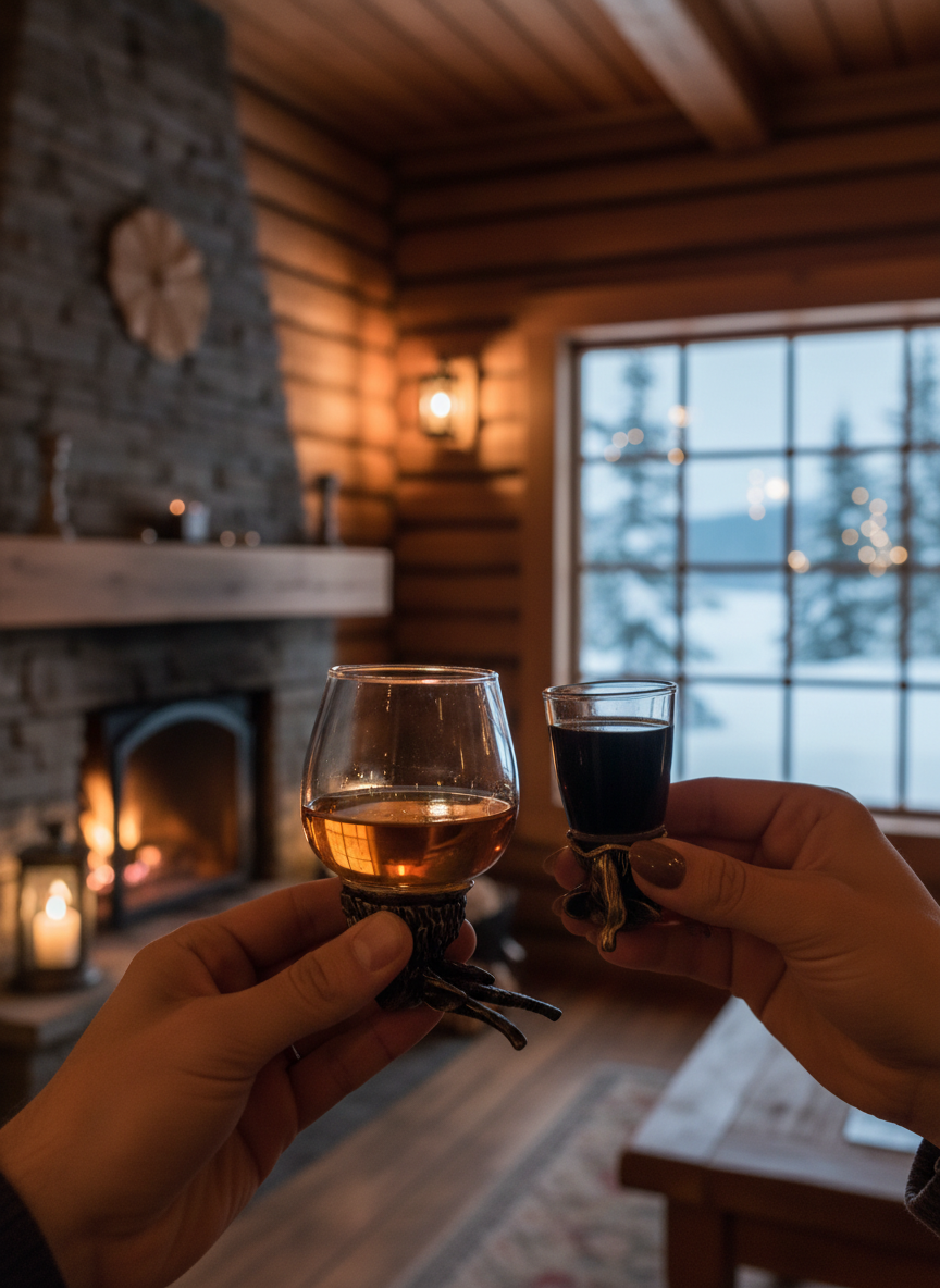 Forest & Mystical Creatures Bottom Up Shot Glas – 12 stk.