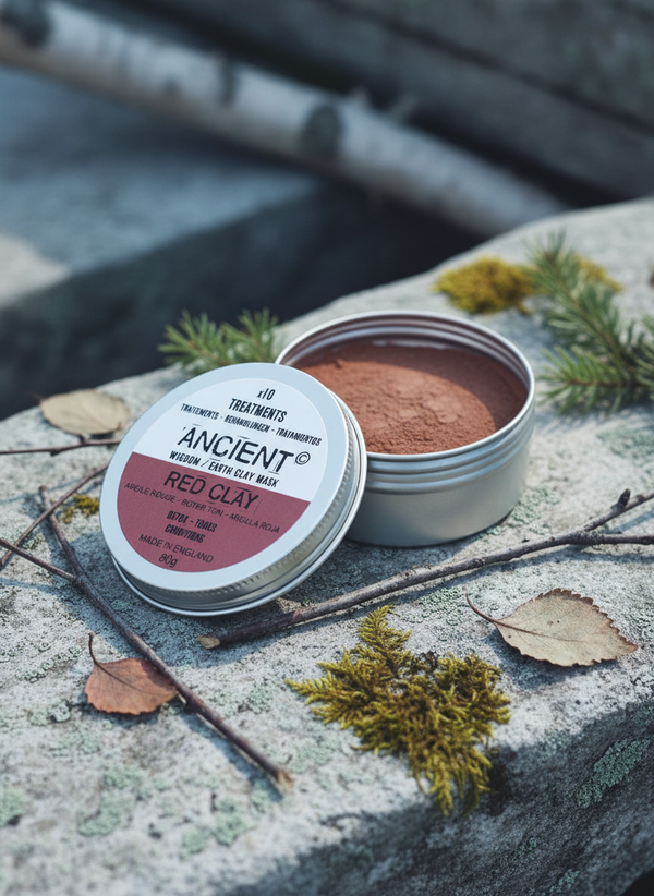 Red Kaolin Clay – Naturlig Rensende Ler fra Jordens Dybe Lag