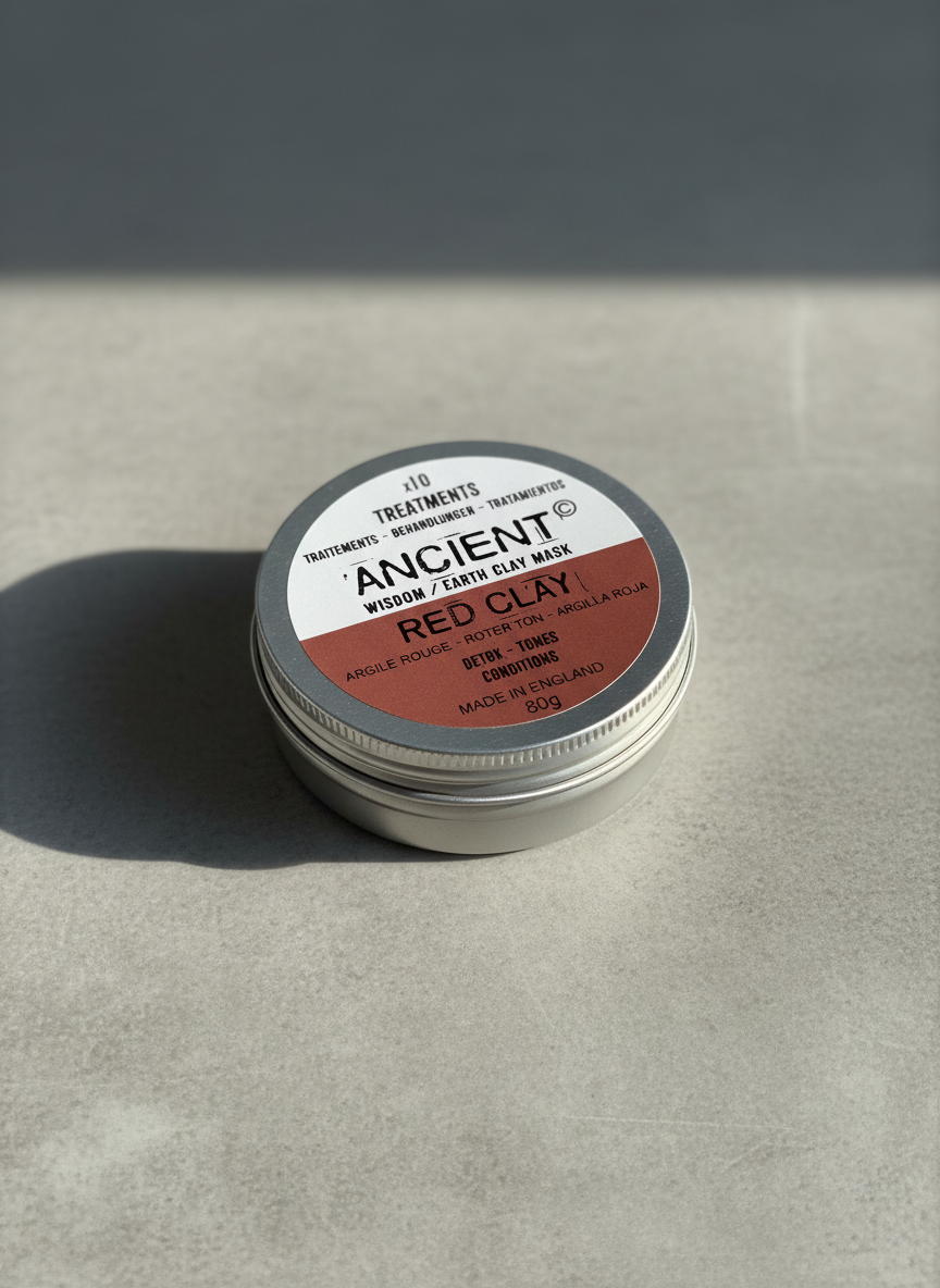 Red Kaolin Clay – Naturlig Rensende Ler fra Jordens Dybe Lag