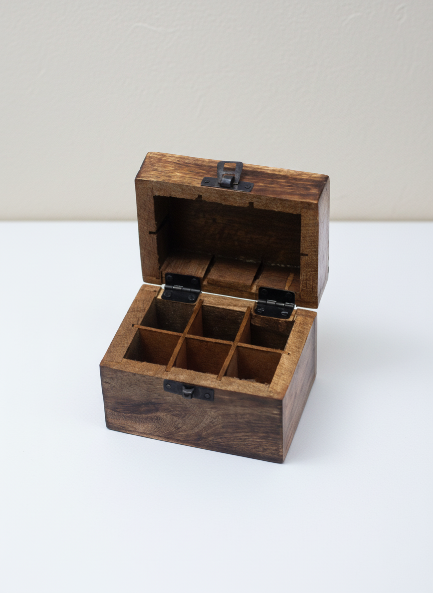 Mango Aromatherapy Box – Håndskåret naturmagi til dine olier