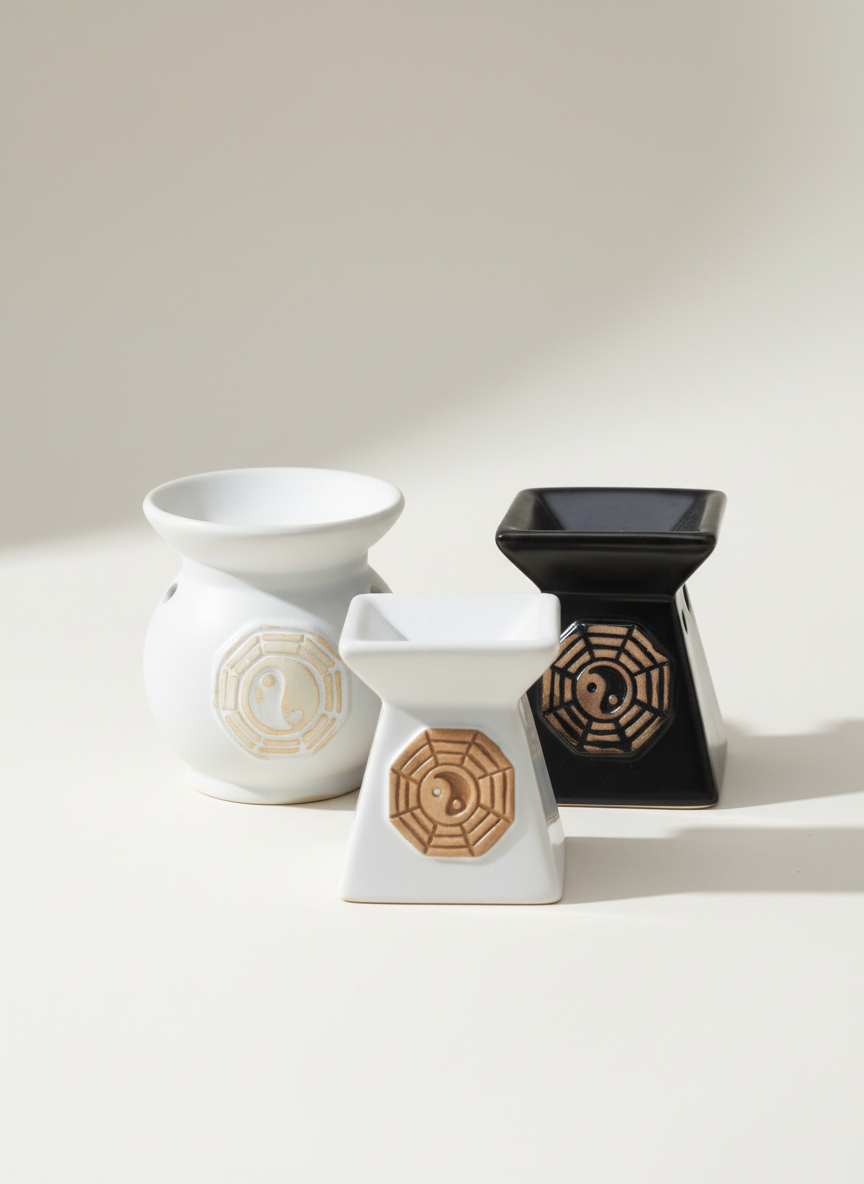 Classic Yin Yang Oil Burners – Assorted