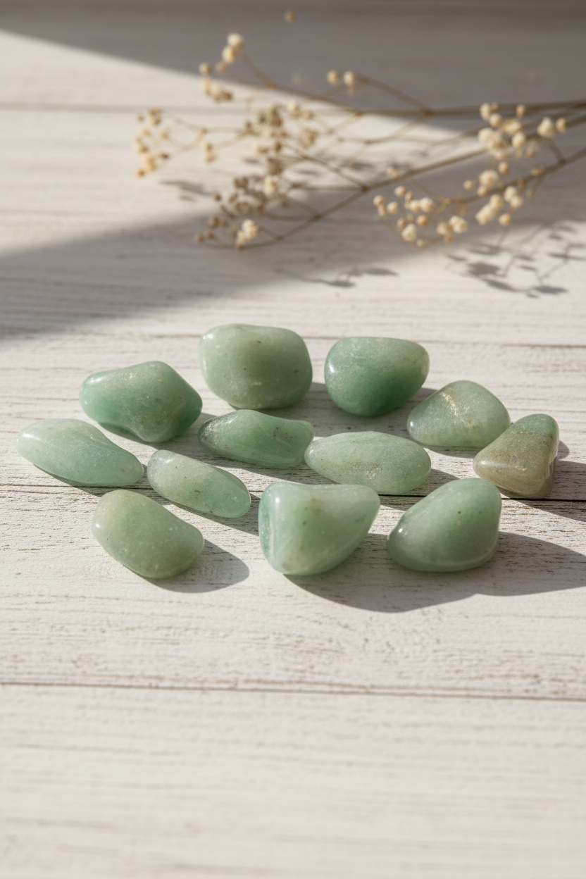 Aventurine – poleret tumblestone