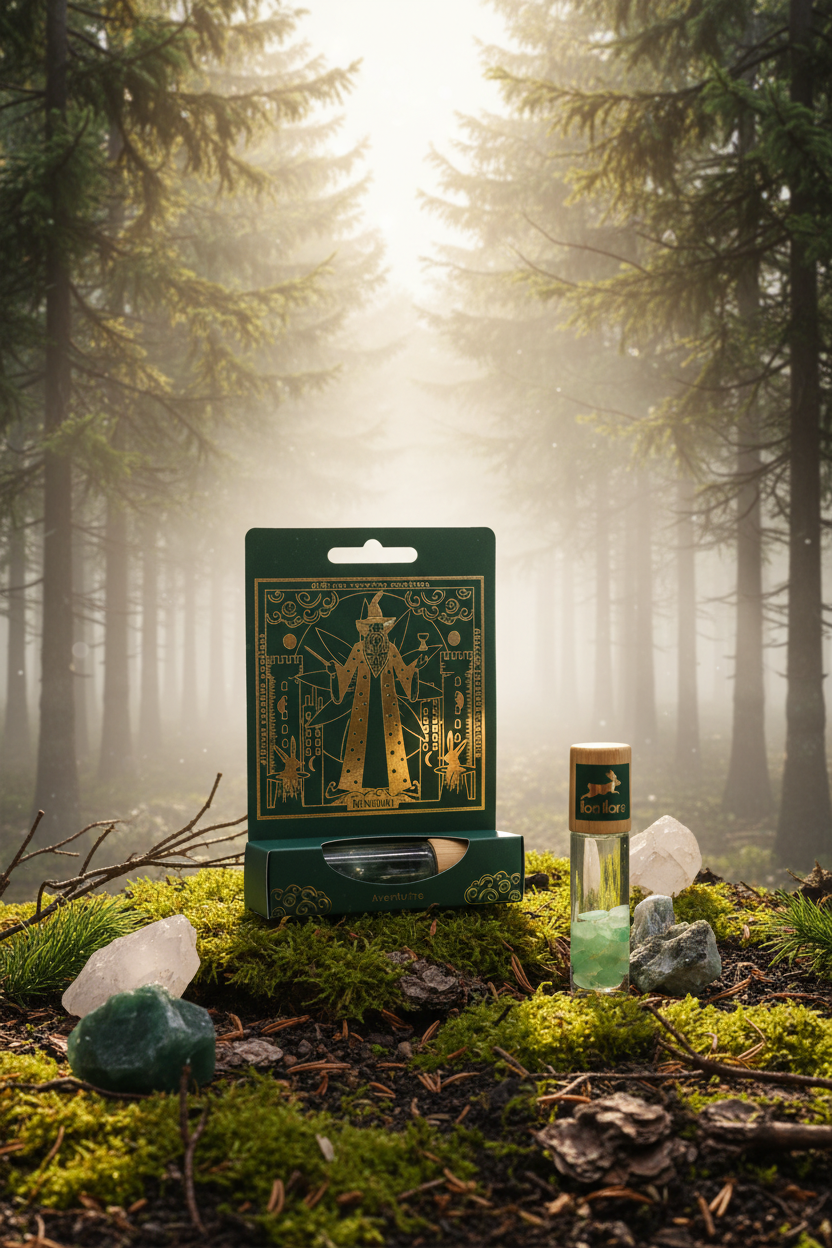 The Magician – Tarot Roll On med grøn aventurin