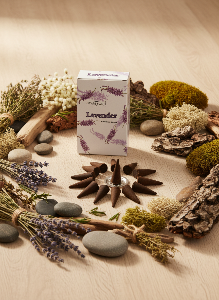 Stamford Lavender Incense Cones