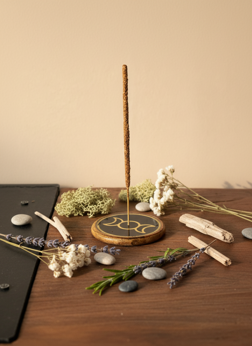 Triple Moon (guld og sort)