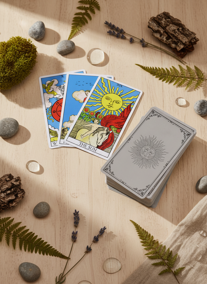 Tarotkort med guidebog – Traditionel Arkana