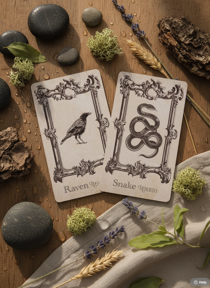 The Spellbook Oracle Cards