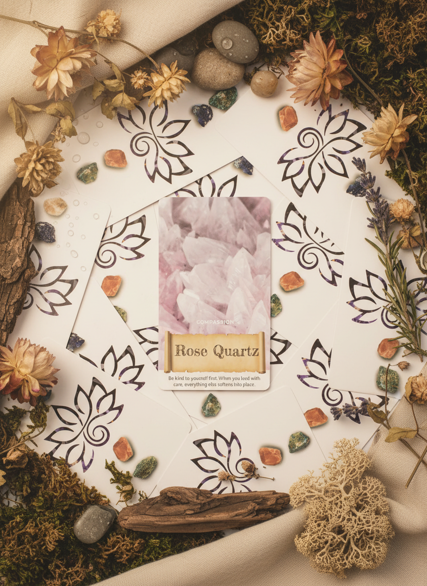 Krystaller & Eliksirer – Orakelkort