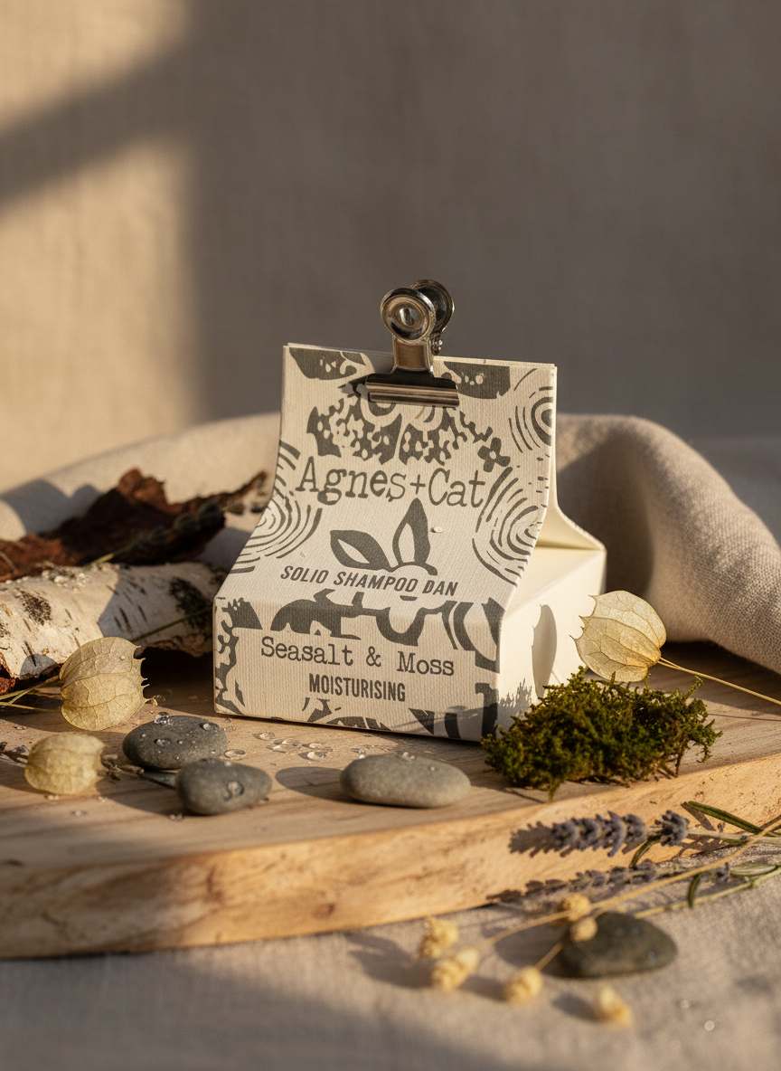 SEA SALT & MOSS  Solid Shampoo Bar