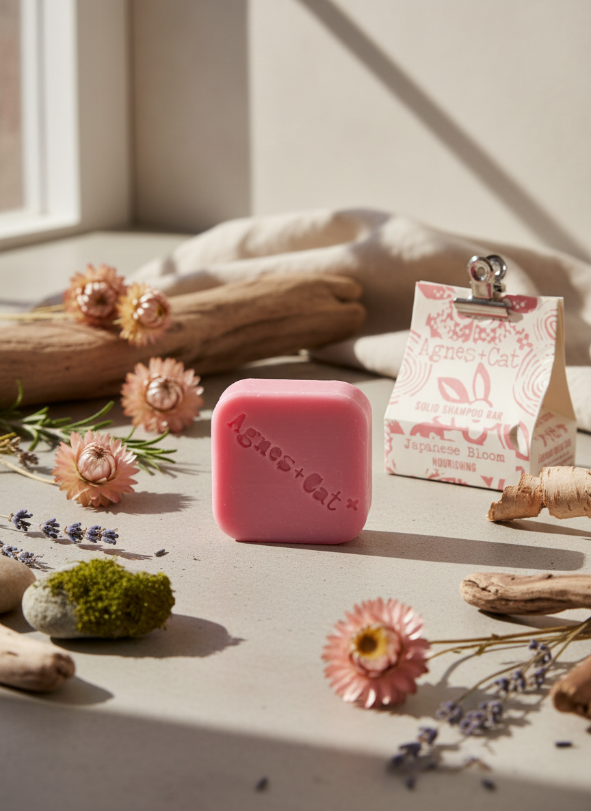 JAPANESE BLOOM  Solid Shampoo Bar