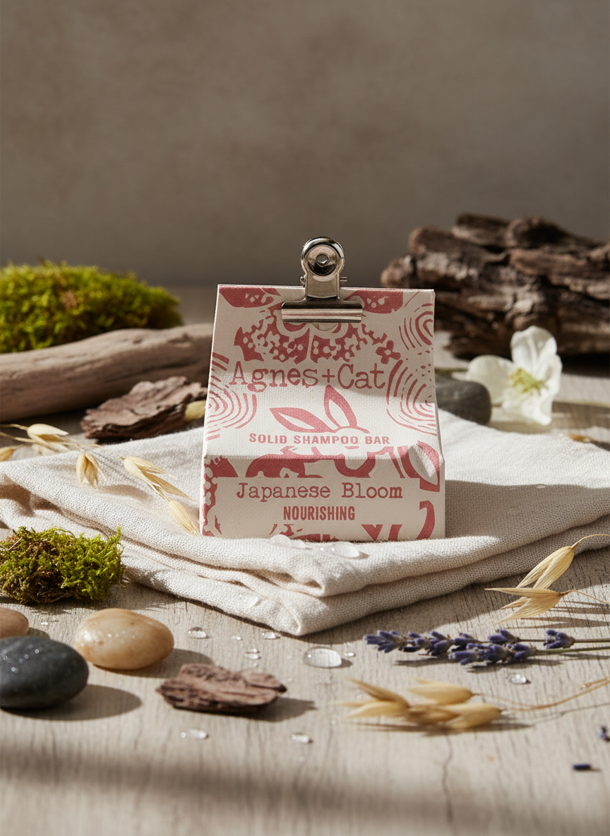 JAPANESE BLOOM  Solid Shampoo Bar