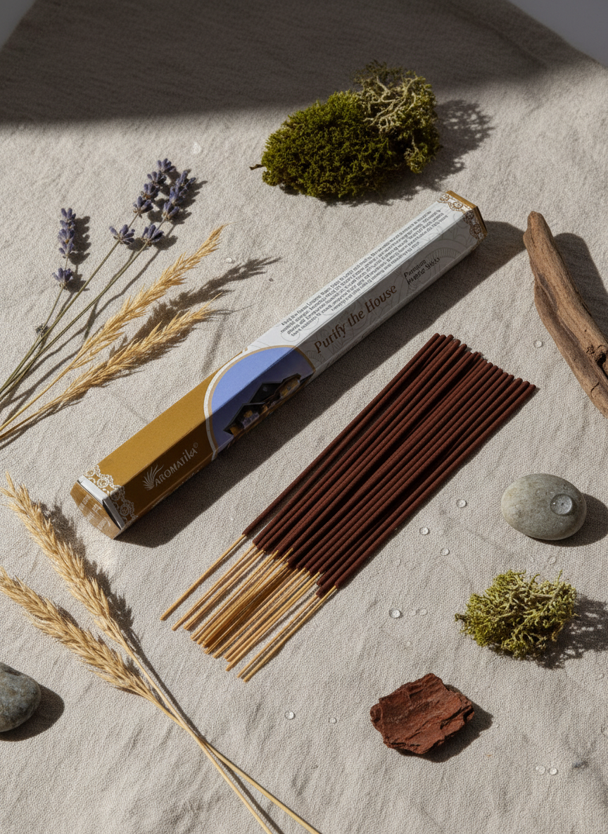 RENS DIT HJEM  Kulfrie Røgelsespinde