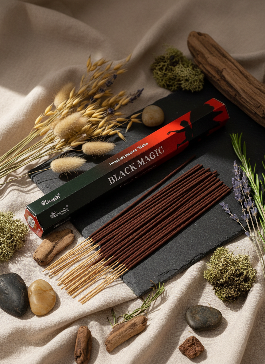 BLACK MAGIC  Kulfrie Røgelsespinde