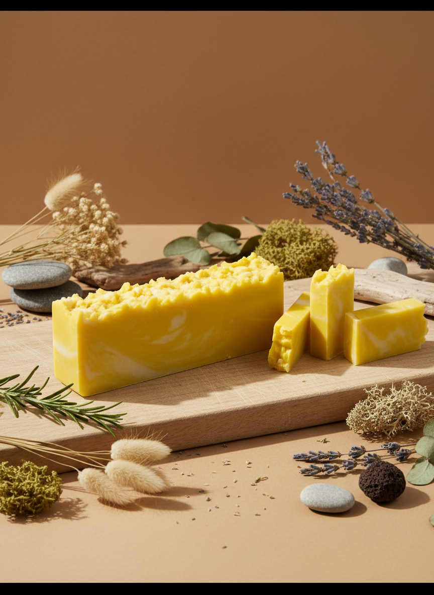 Citron  Olivenolie Sæbe