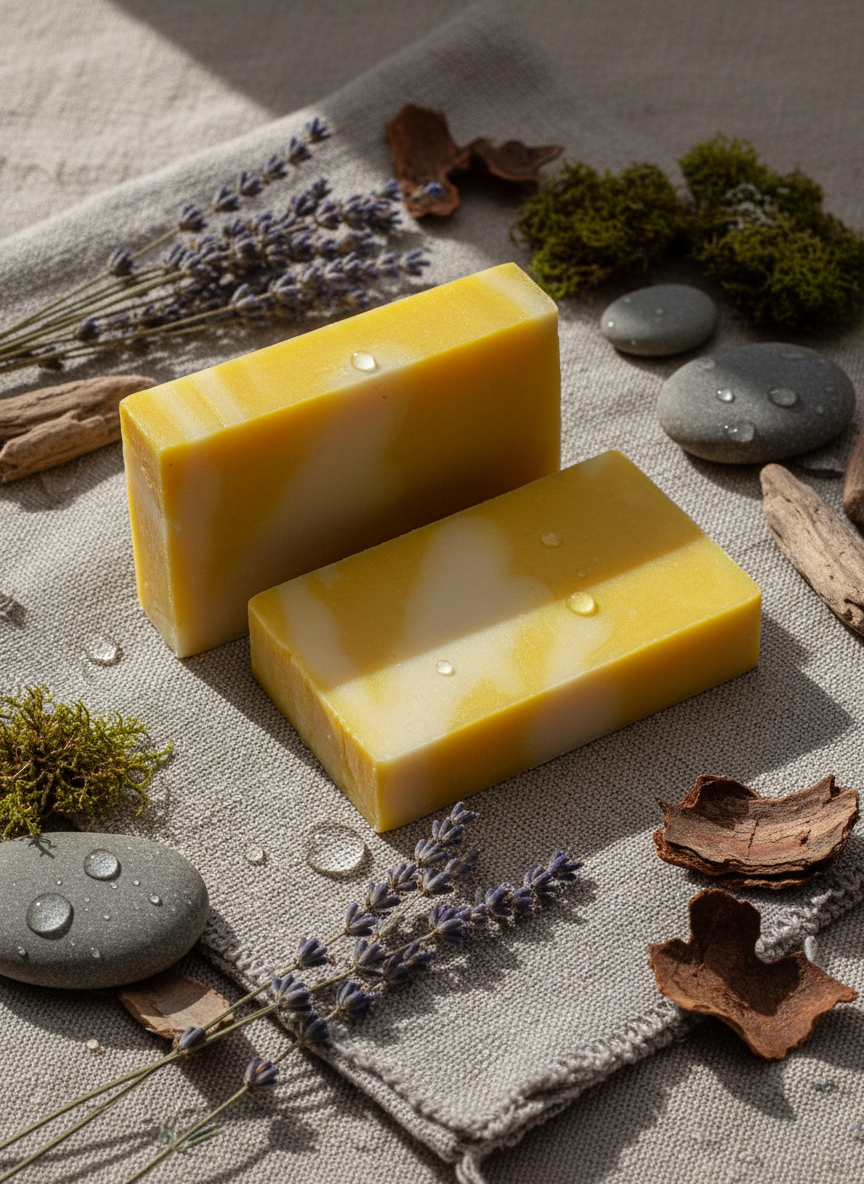 Citron  Olivenolie Sæbe