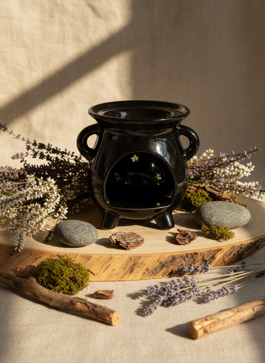 Oliebrænder – Måne & Stjerner