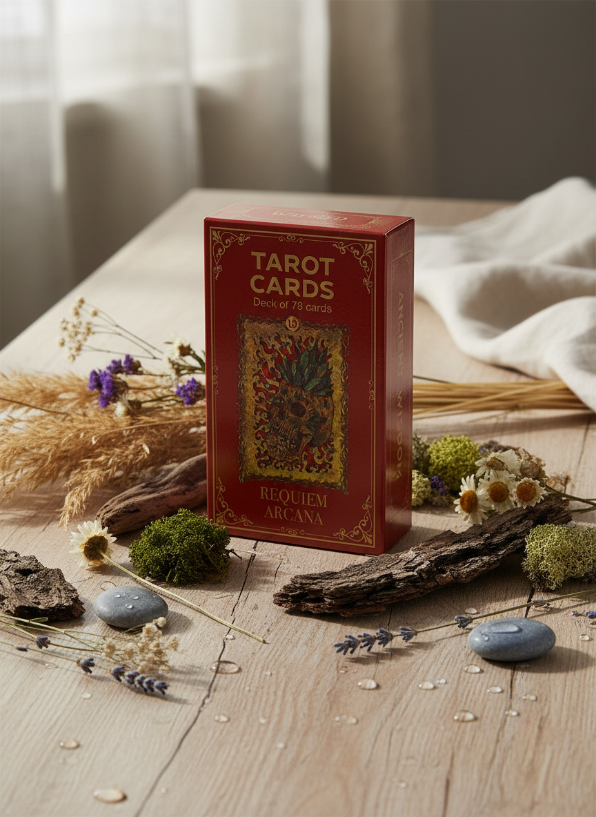 Tarotkort med Guidebog
