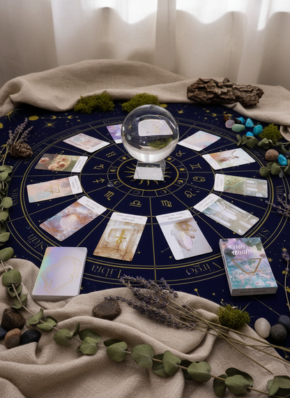 Tarot Dug – stjernetegn 75 x 75 cm