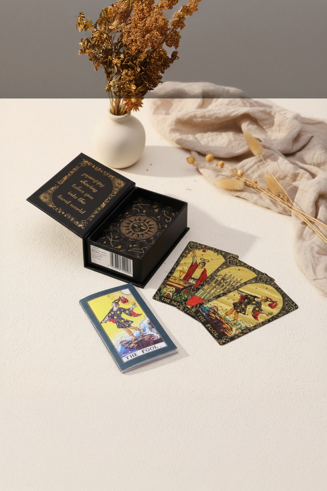 Guldfolie Tarotkort – Let the Magic Begin