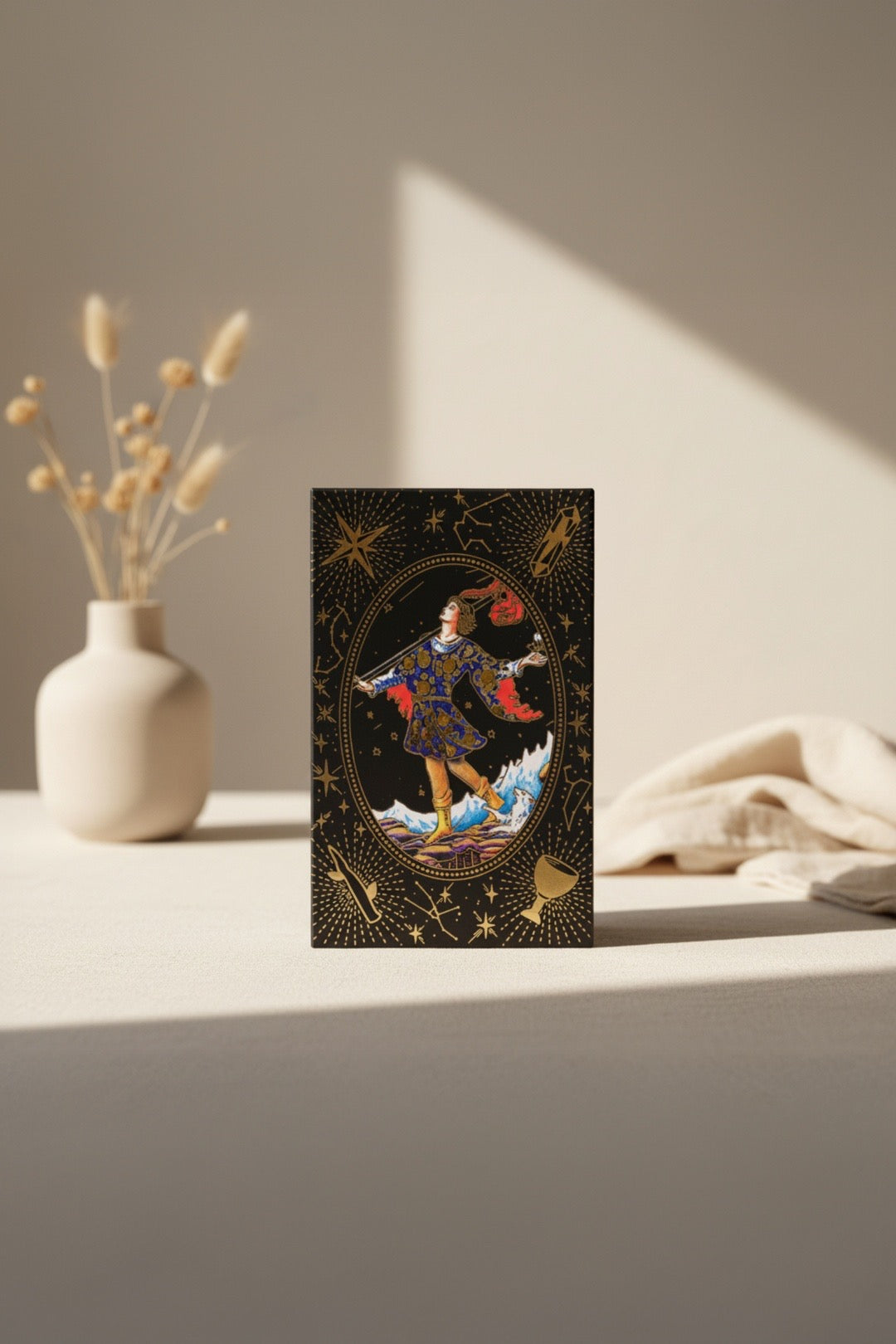 Guldfolie Tarotkort – Let the Magic Begin