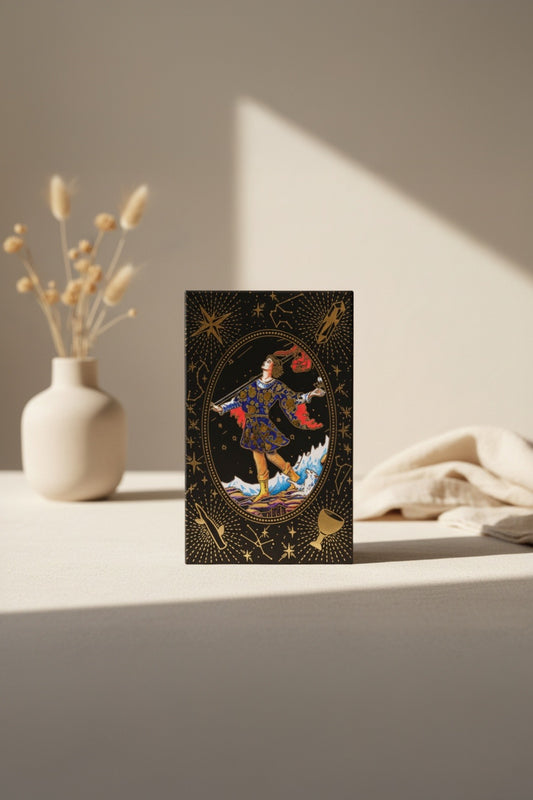 Guldfolie Tarotkort – Let the Magic Begin