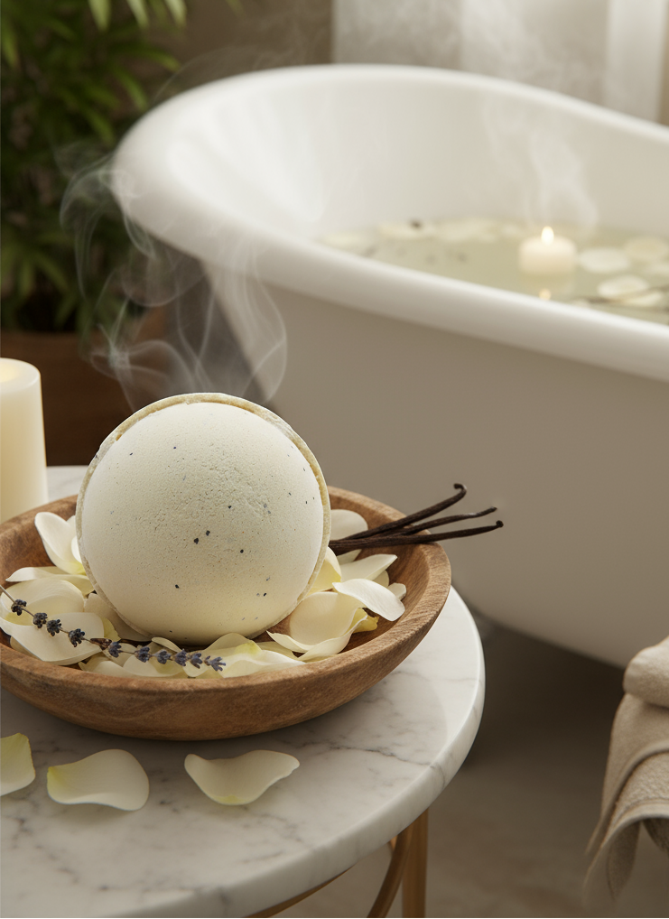 Jumbo Simply Vanilla Badebombe