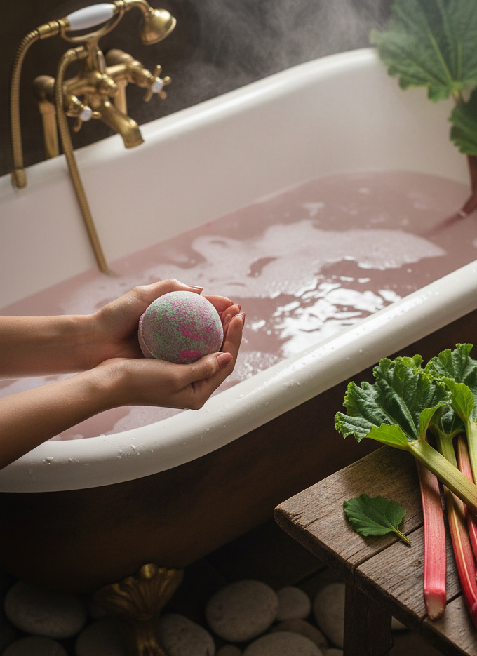 Jumbo Rabarber Badebombe