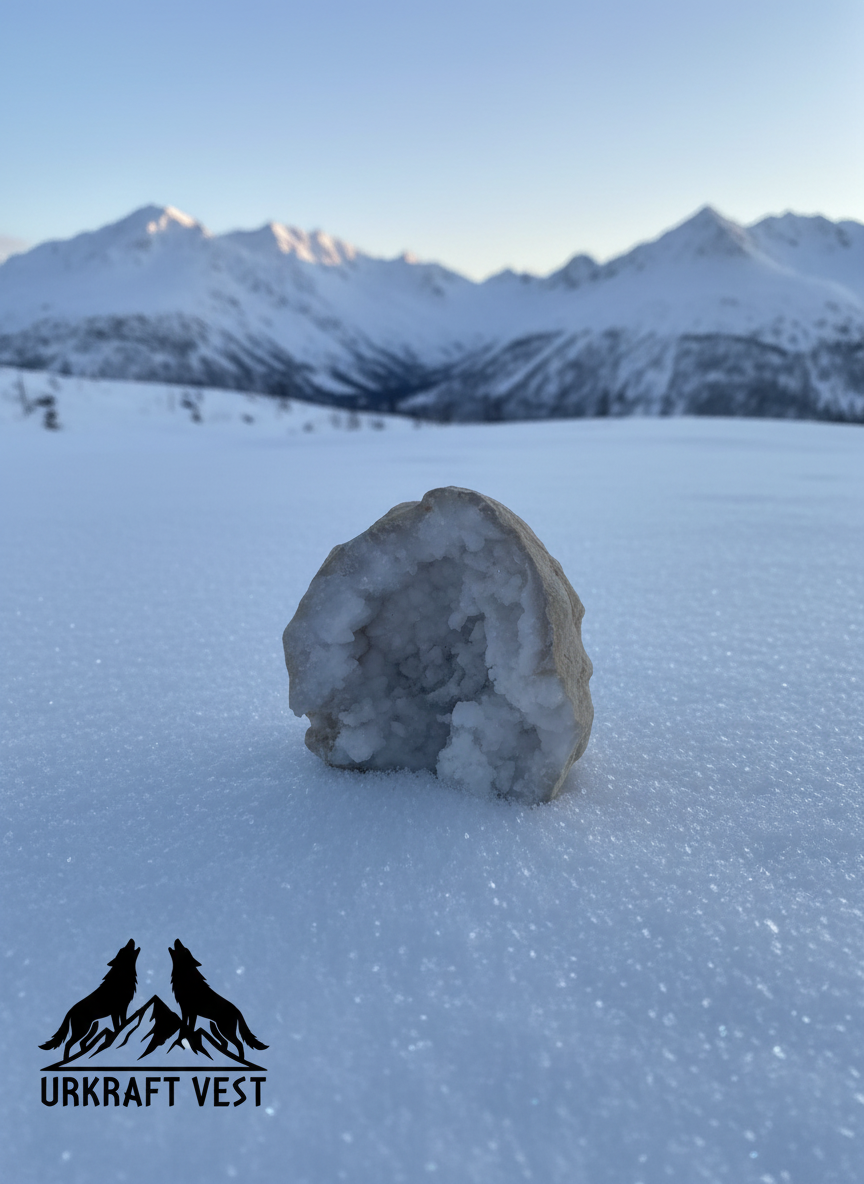 Lille sukker-kalcit geode – Marokko – 175 g