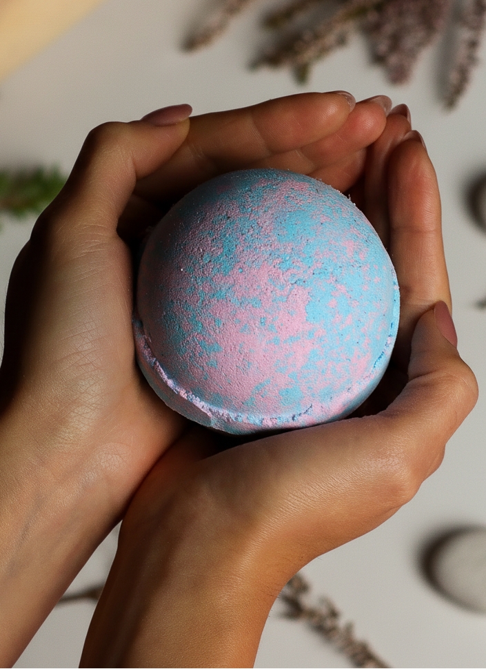 Jumbo Baby Powder Badebombe